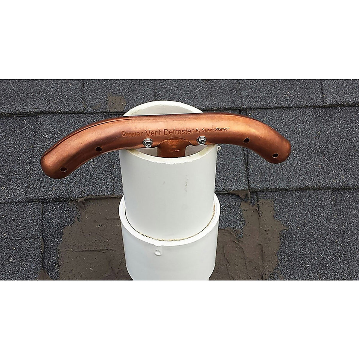 Sewer Skewer - 451195 - XL 47 In. L Copper Sewer Vent Defroster