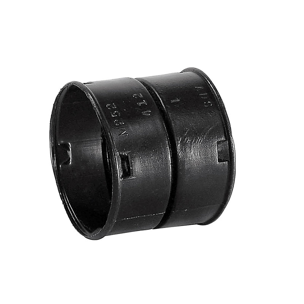 Advanced Drainage Systems 0612AA 6 in. Snap x 6 in. Dia. Snap Polyethylene External Coupling