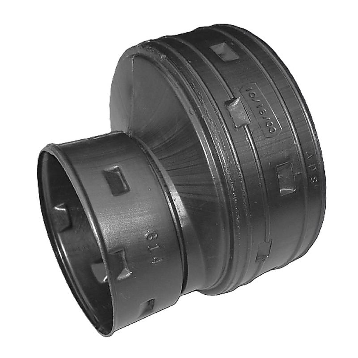 Advanced Drainage Systems 0614AA 6 in. Snap x 4 in. Dia. Snap Polyethylene Reducing Coupler
