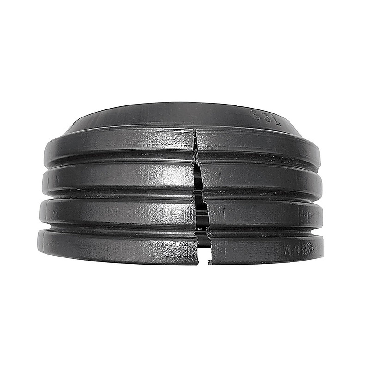 Advanced Drainage Systems 0631AA 6 in. Snap Polyethylene Split End Cap