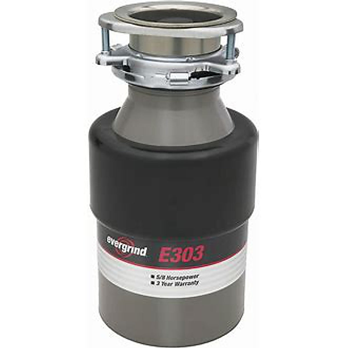 Evergrind - E303 - 5/8 HP Continuous Feed Garbage Disposal