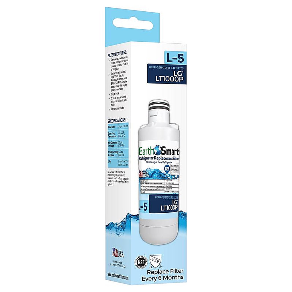 Earth Smart 102644 Refrigerator Replacement Filter For LG LT1000P