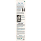 Whedon AF222C Chrome Metal 24 in. Handheld Showerhead Glide Rail