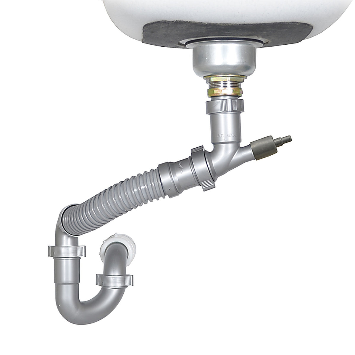 Snappy Trap - DK-100-AH - 1-1/2 In. D PVC Single Sink Drain Kit