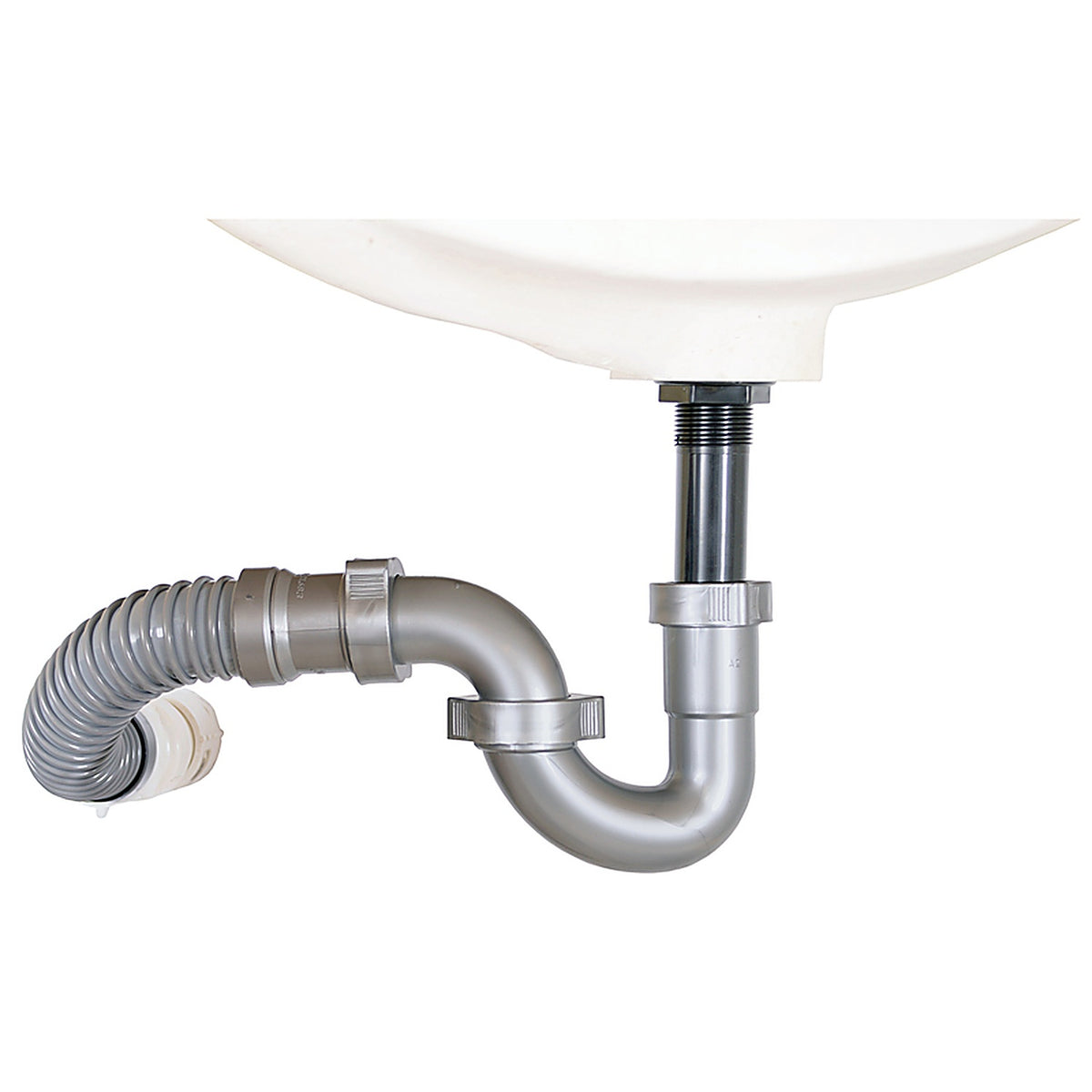 Snappy Trap - DK-105-AH - Universal 1-1/2 In. or 1-1/4 In. D PVC Single Sink Drain Kit