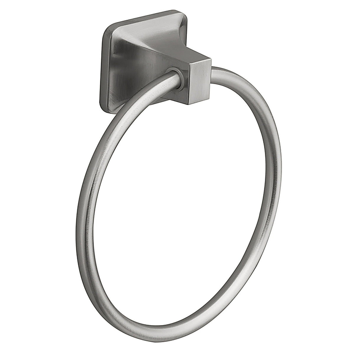OakBrook 297-0504OB Brushed Nickel Towel Ring Die Cast Zinc