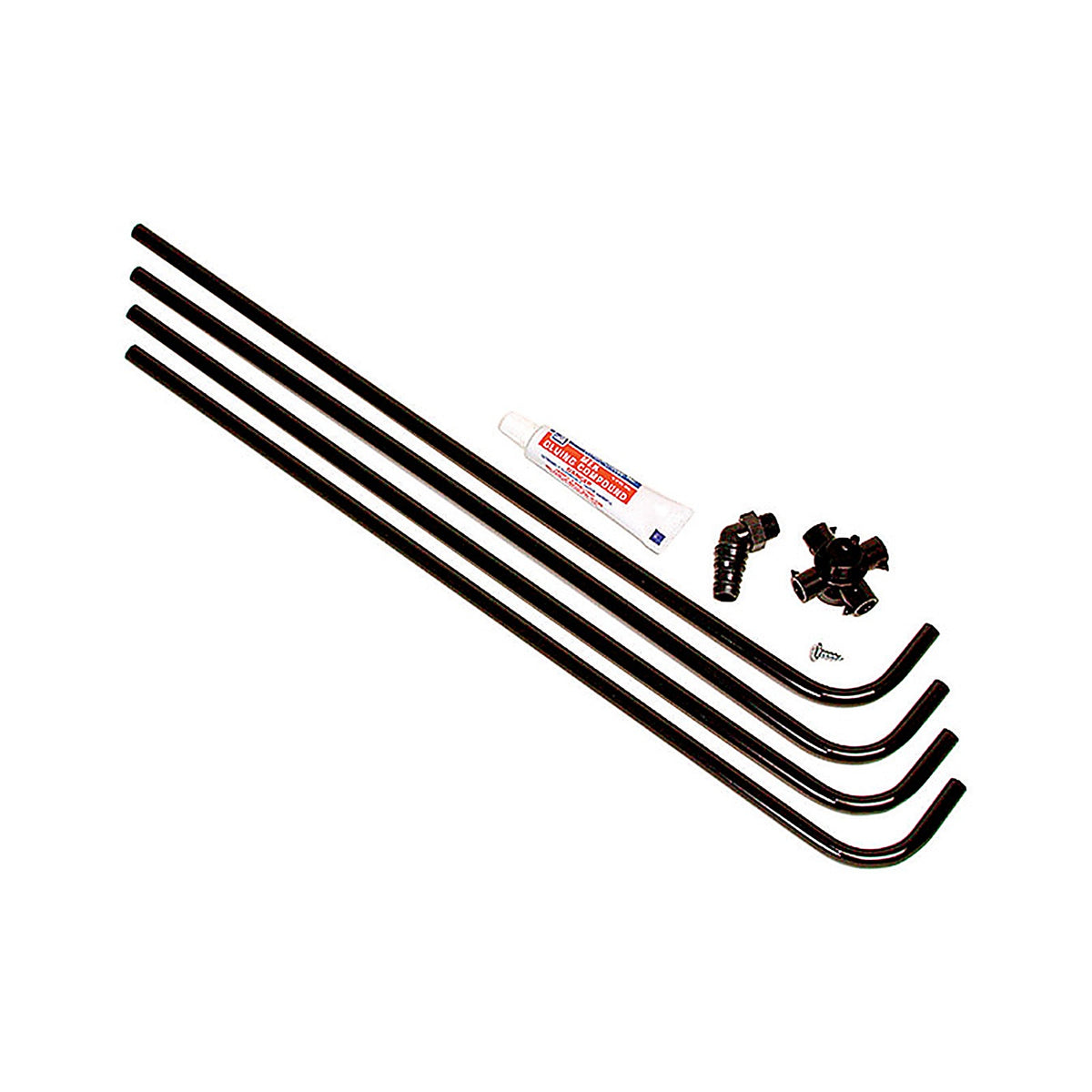 Dial 4497 4 Way Down Plastic Black Evaporative Cooler Water Hook-Up Kit