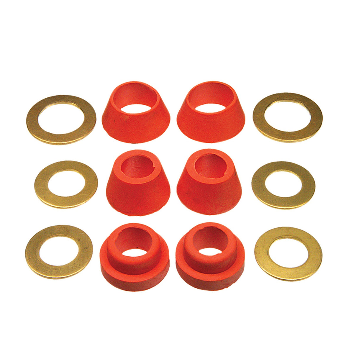 Danco - 9D00010993 - Rubber Cone Washer Assortment with Rings 12 Piece