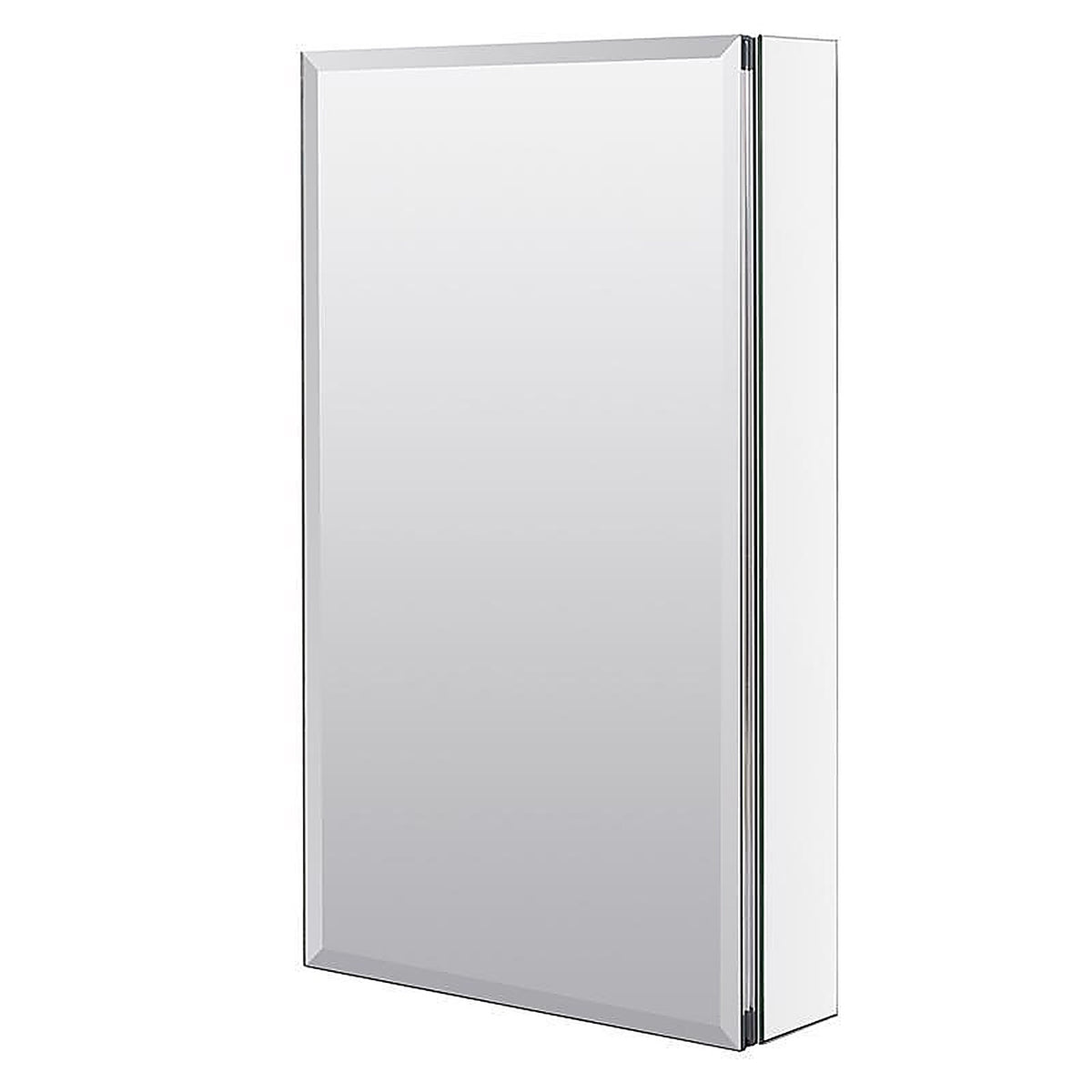 Zenna Home - MRA1526 - 26 In. H X 15 In. W X 5 In. D Rectangle Medicine Cabinet/Mirror