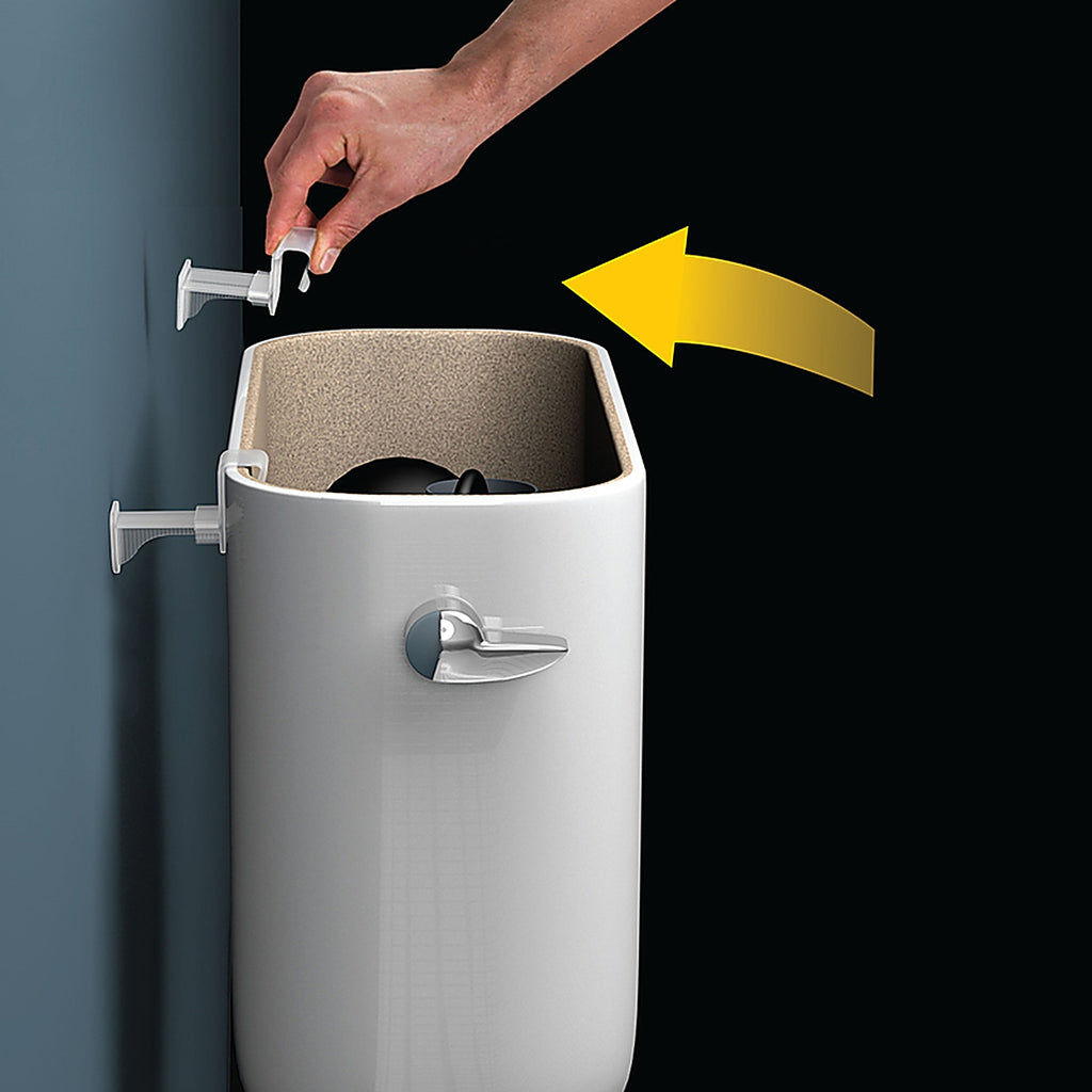Secure A Tank - SAT-068 - Toilet Tank Brace White