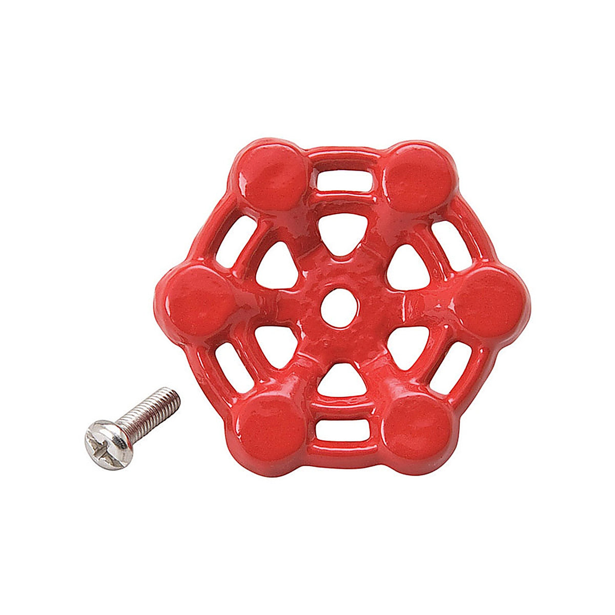 B&K - VACREPF3 - Cast Iron Red Wheel Handle 1 Piece