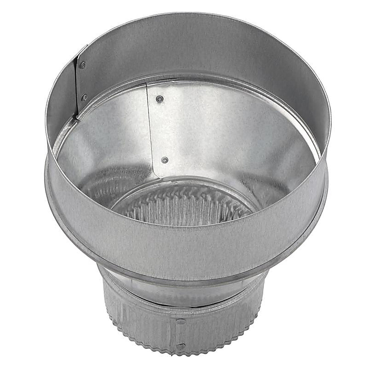 Imperial - GV1748 - 5 In. D X 3 In. D Galvanized Steel Furnace Pipe Reducer