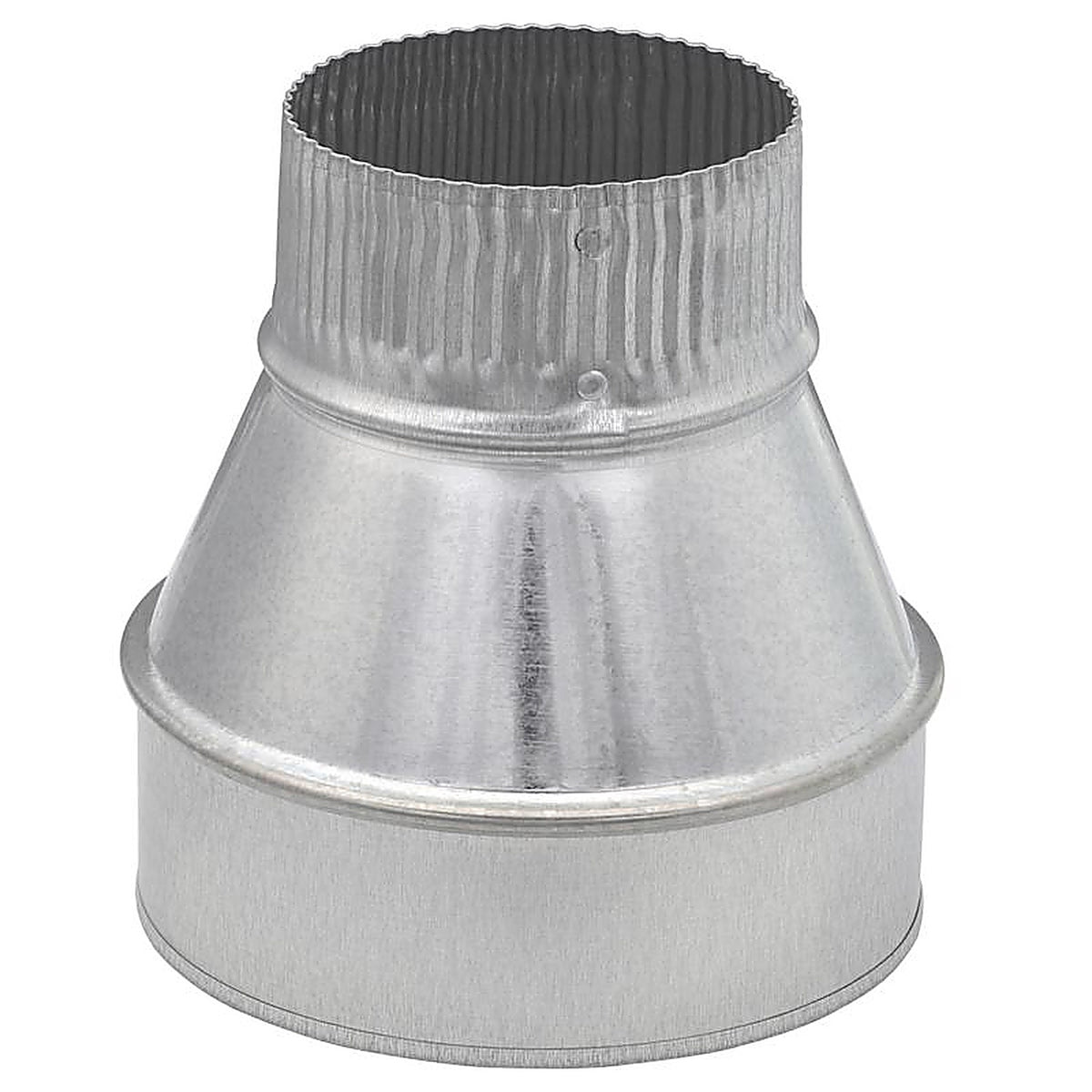 Imperial - GV1749 - 6 In. D X 3 In. D Galvanized Steel Furnace Pipe Reducer