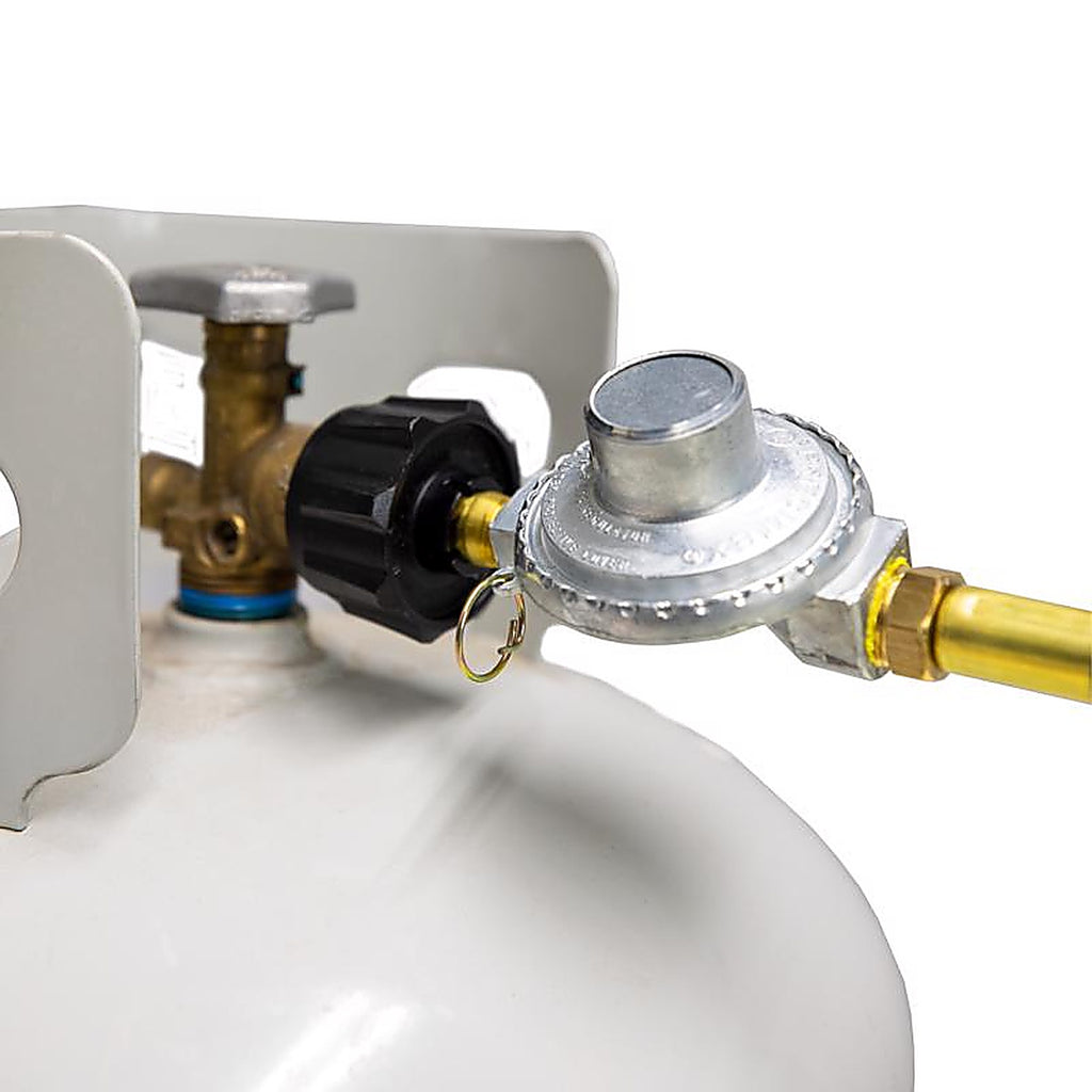 Mr. Heater F271803 12 ft. L Brass/Plastic Quick Connect Hose Assembly And Regulator