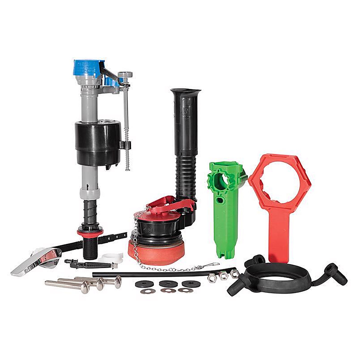 Fluidmaster - K-400H-021-P8 - Performax the Everything Toilet Repair Kit Multicolored Plastic for Universal