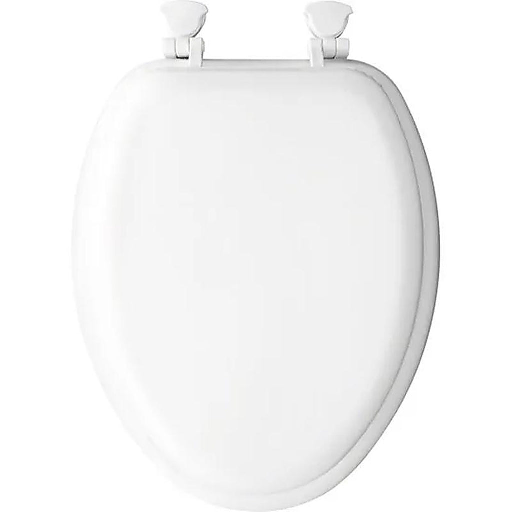 Bemis 115EC000 Elongated White Soft Toilet Seat