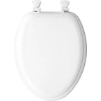 Bemis 115EC000 Elongated White Soft Toilet Seat