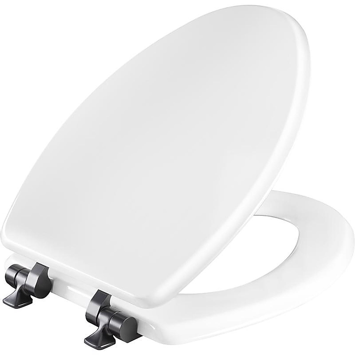 Bemis 126MBSL000 Benton Slow Close Elongated White Enameled Wood Toilet Seat