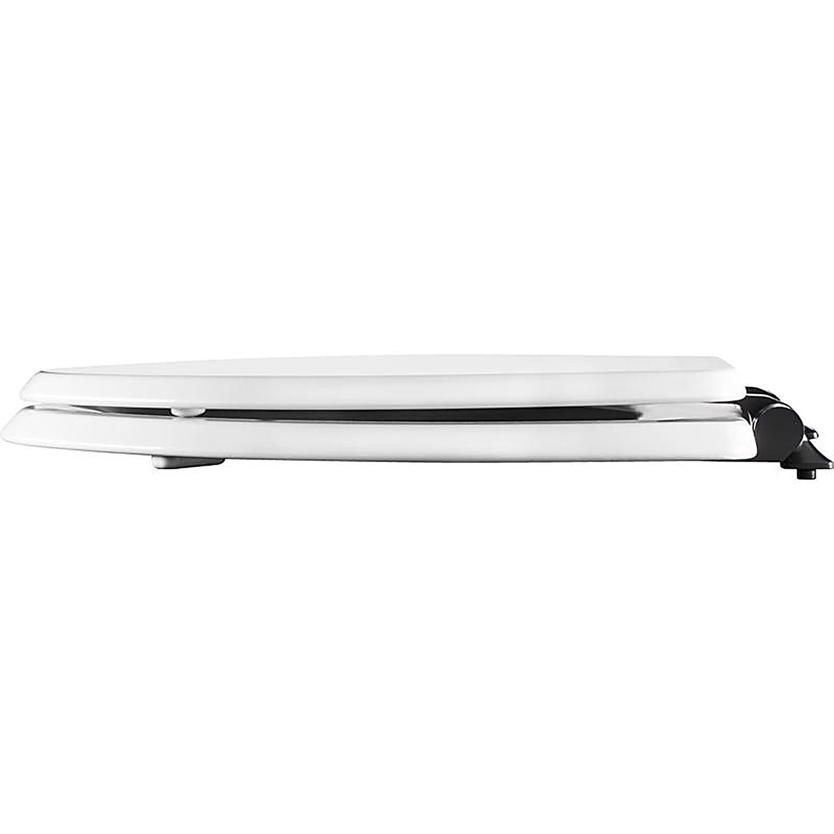 Bemis 126MBSL000 Benton Slow Close Elongated White Enameled Wood Toilet Seat