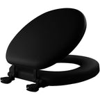 Bemis 15EC047 Round Black Soft Toilet Seat