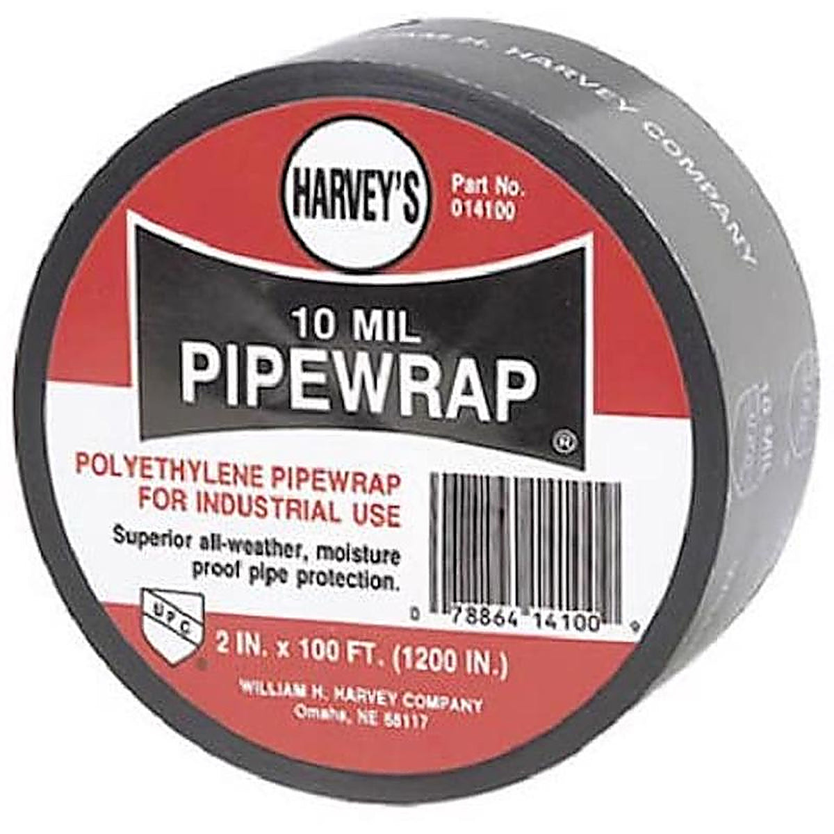 Harveys - 14100 - Self Sealing 2 In. X 100 Ft. L Polyethylene Pipe Wrap