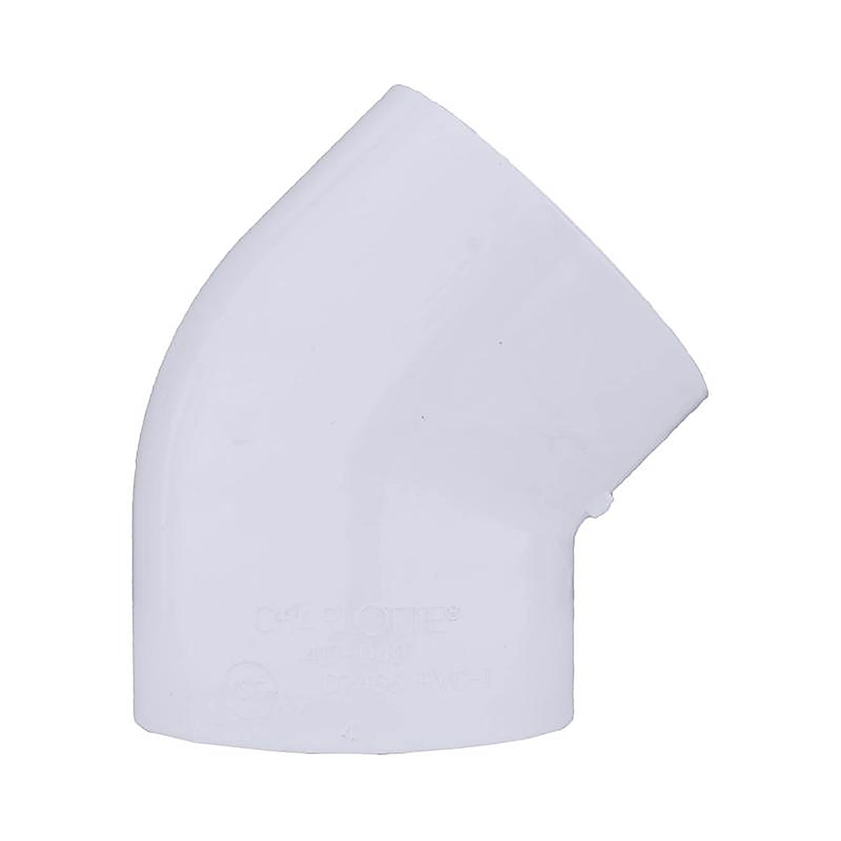 Charlotte Pipe PVC023092000 Schedule 40 4 in. Slip x 4 in. Dia. Slip PVC Elbow