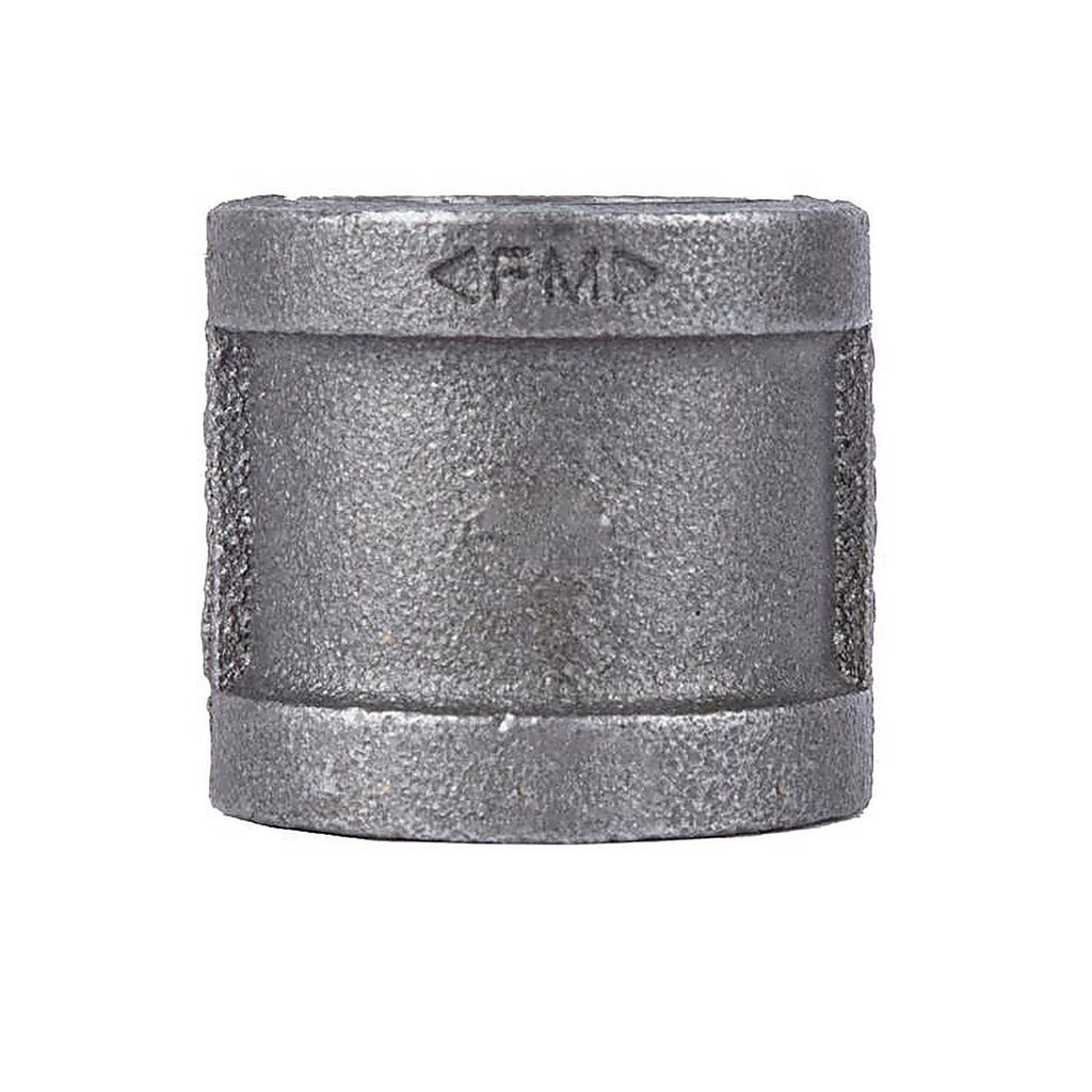 STZ Industries 310UPCO-1 1 in. FIP each X 1 in. D FIP Black Malleable Iron Coupling