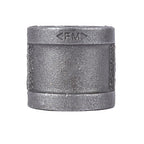 STZ Industries 310UPCO-1 1 in. FIP each X 1 in. D FIP Black Malleable Iron Coupling