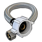 Lasco - 10-0813 - 1/2 In. Fip X 7/8 In. D Ballcock 12 In. Braided Stainless Steel Toilet Supply Line