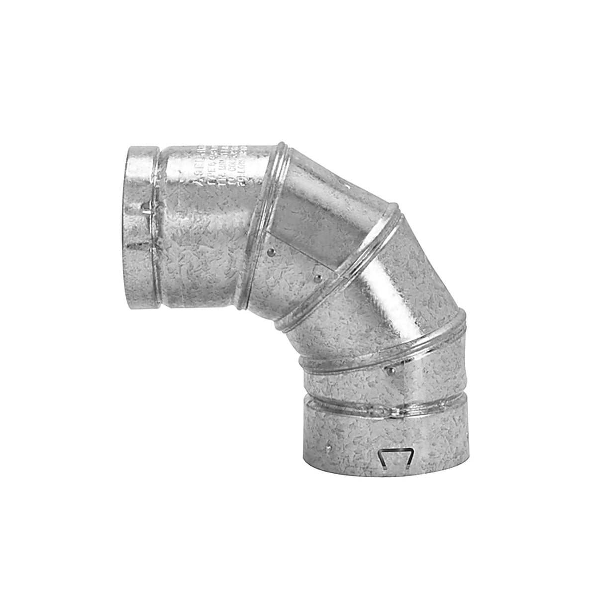 Selkirk - 103230 - Adjustable 90 Deg Galvanized Steel Gas Vent Elbow