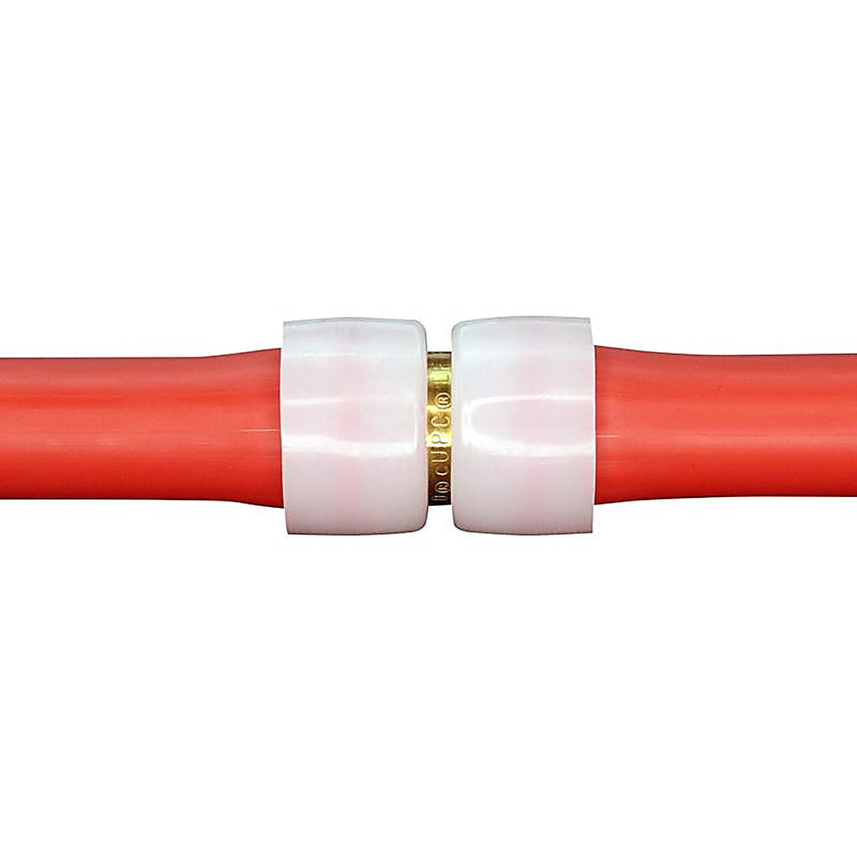 Apollo EPXC3434 3/4 in. Expansion PEX in to T X 3/4 in. D Barb Brass Straight Coupling