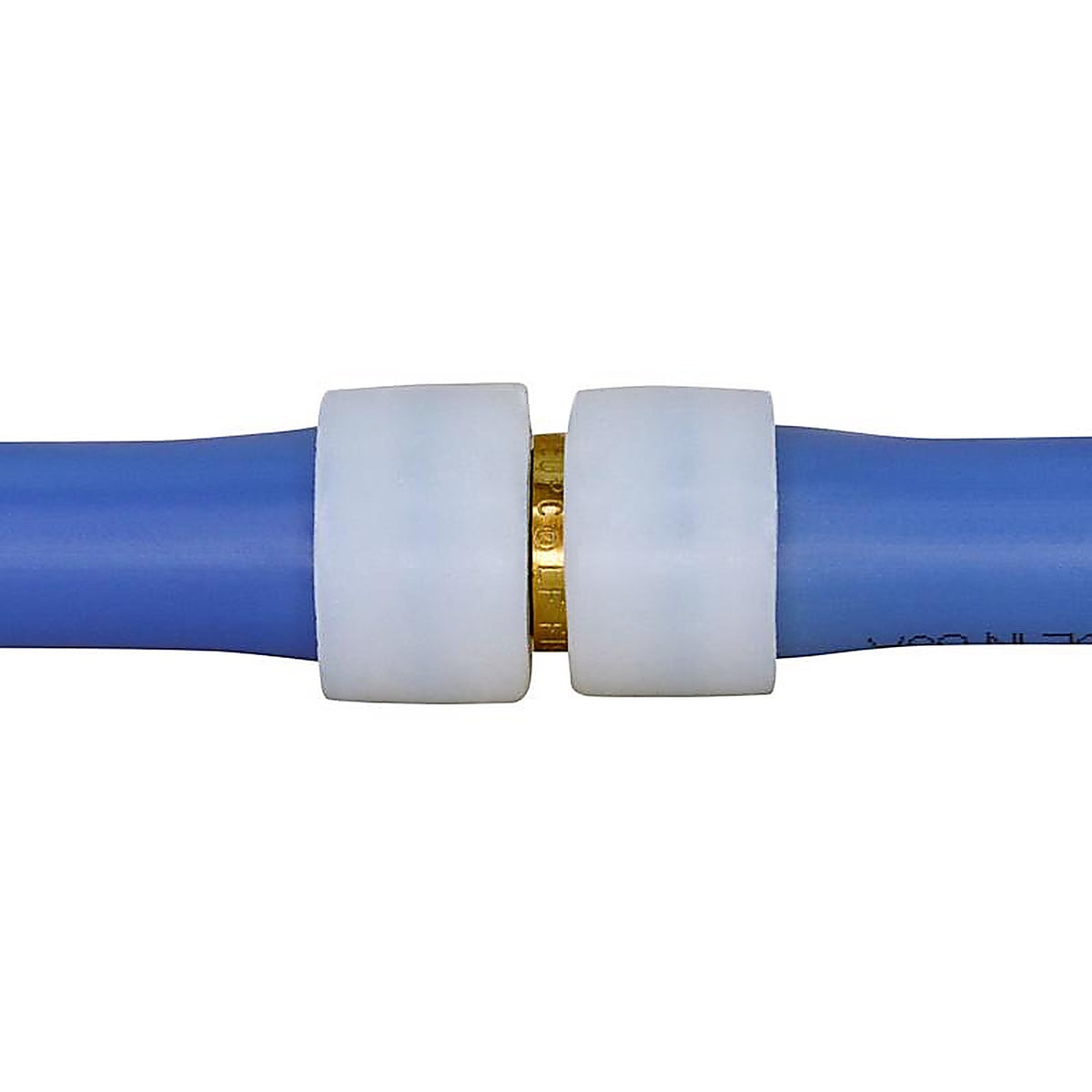 Apollo EPXC3434 3/4 in. Expansion PEX in to T X 3/4 in. D Barb Brass Straight Coupling