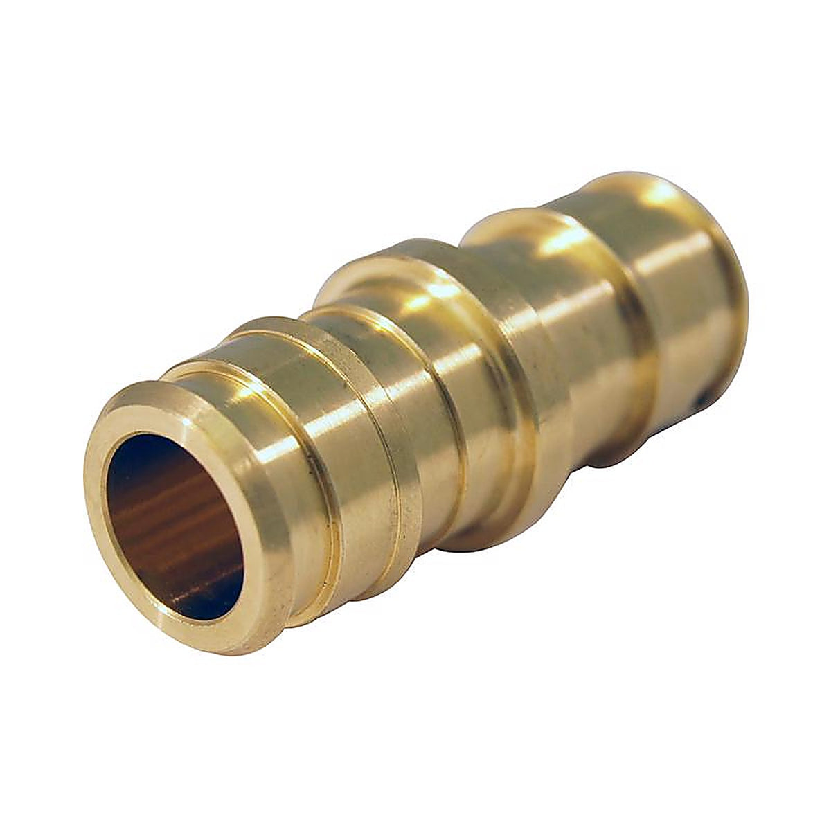 Apollo EPXC1212 1/2 in. Expansion PEX in to T X 1/2 in. D Barb Brass Straight Coupling