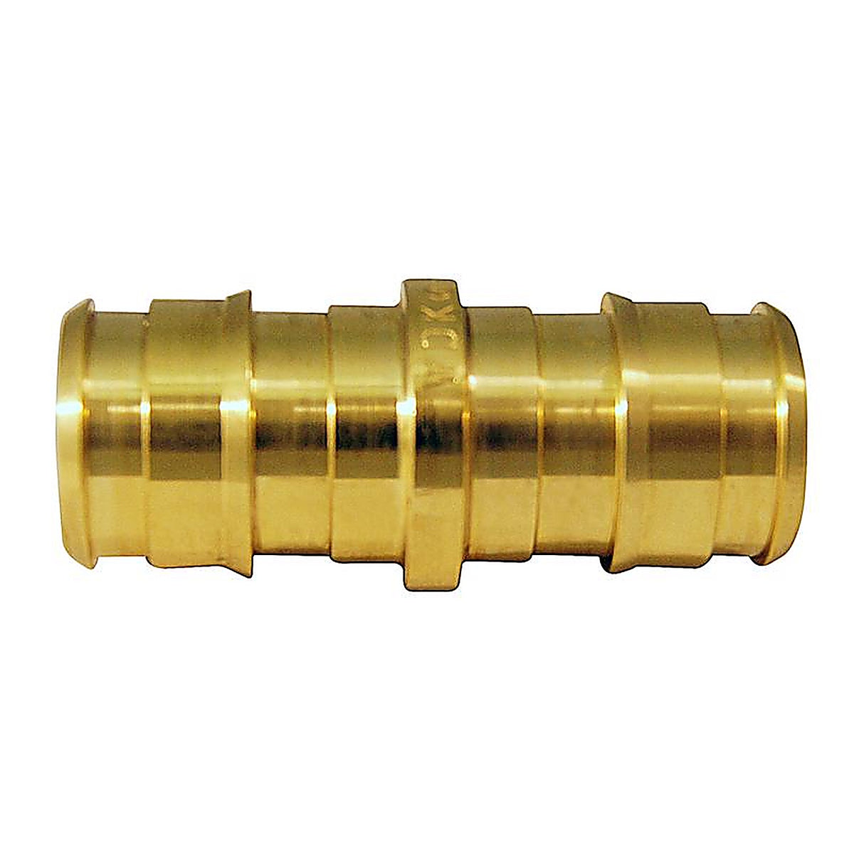 Apollo EPXC1212 1/2 in. Expansion PEX in to T X 1/2 in. D Barb Brass Straight Coupling
