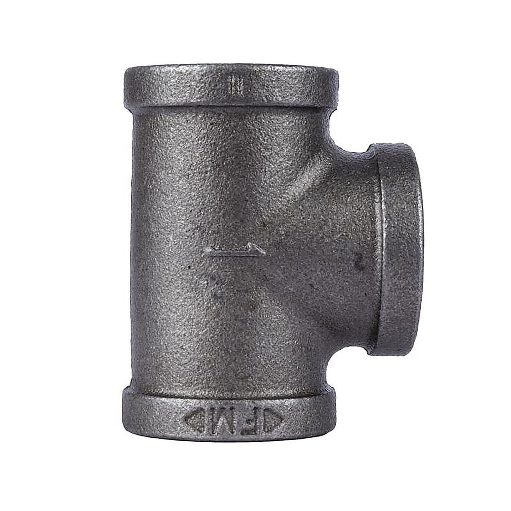STZ Industries 310UPT-1 1 in. FIP each X 1 in. D FIP Black Malleable Iron Tee
