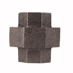 STZ Industries 310UPU-12 1/2 in. FIP each X 1/2 in. D FIP Black Malleable Iron Union