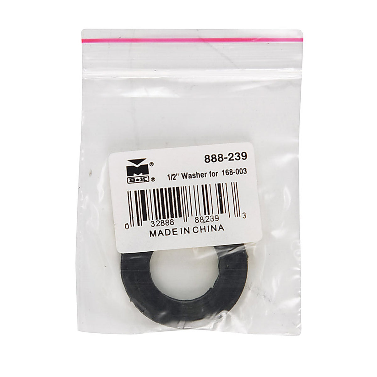 B&K - 888-239 - Mueller 1/2 In. D Rubber Dielectric Union Washer 5