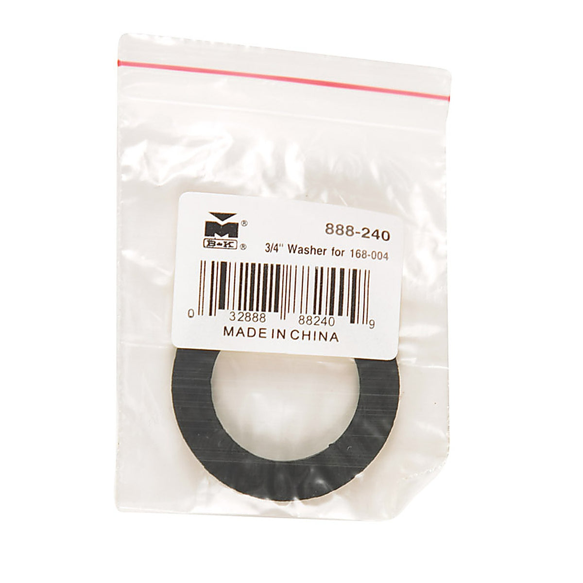 B&K - 888-240 - 3/4 In. D Rubber Rubber Washer 5