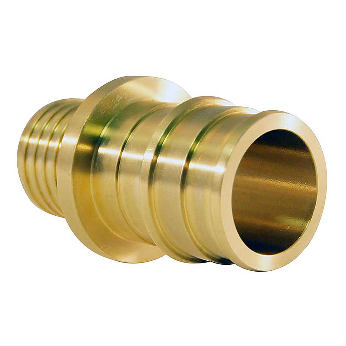 Apollo EPXBC1212 PEX-A 1/2 in. Expansion PEX in to T X 1/2 in. D Barb Brass Coupling