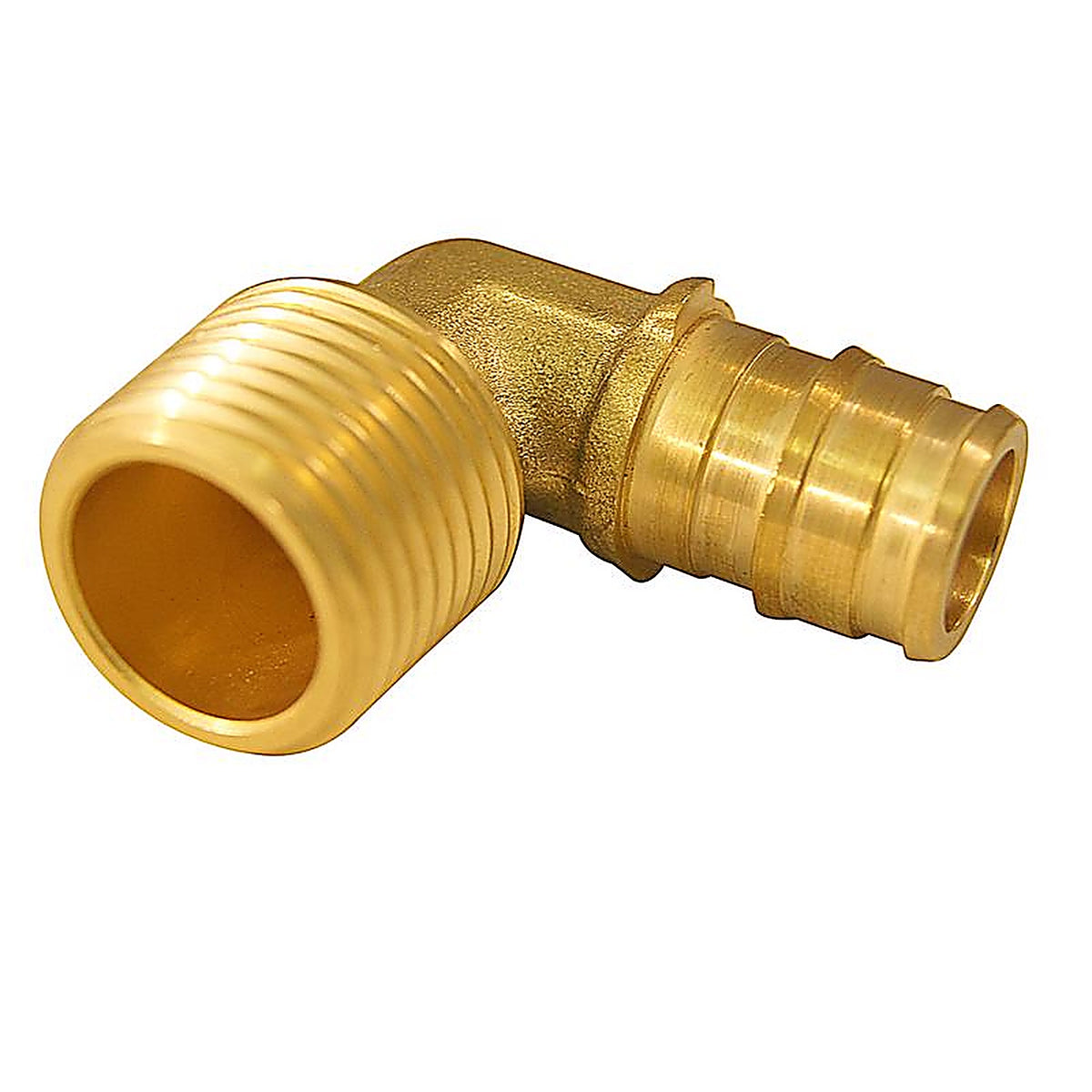Apollo EPXME1212 PEX-A 1/2 in. Expansion PEX in to X 1/2 in. D MNPT Brass 90 Degree Elbow