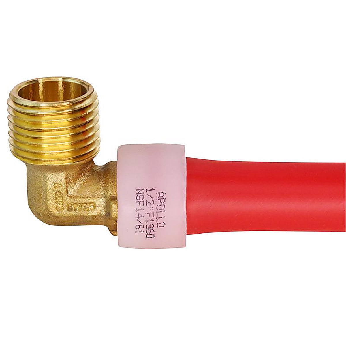 Apollo EPXME1212 PEX-A 1/2 in. Expansion PEX in to X 1/2 in. D MNPT Brass 90 Degree Elbow