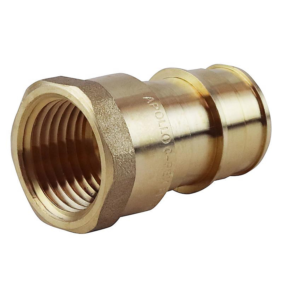 Apollo EPXFA3412 PEX-A 3/4 in. Expansion PEX in to T X 1/2 in. D FNPT Brass Adapter