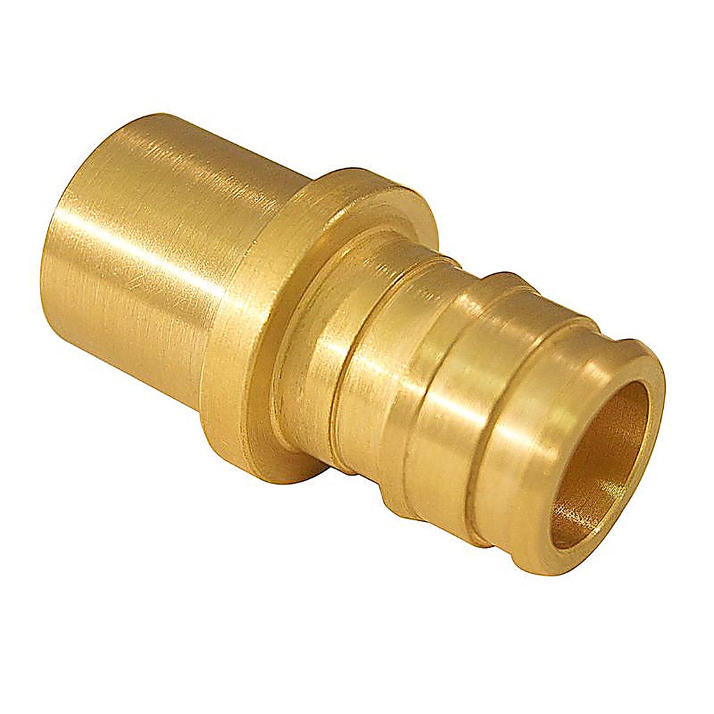 Apollo EPXMS1212 PEX-A 1/2 in. Expansion PEX in to T X 1/2 in. D Sweat Brass Male Adapter