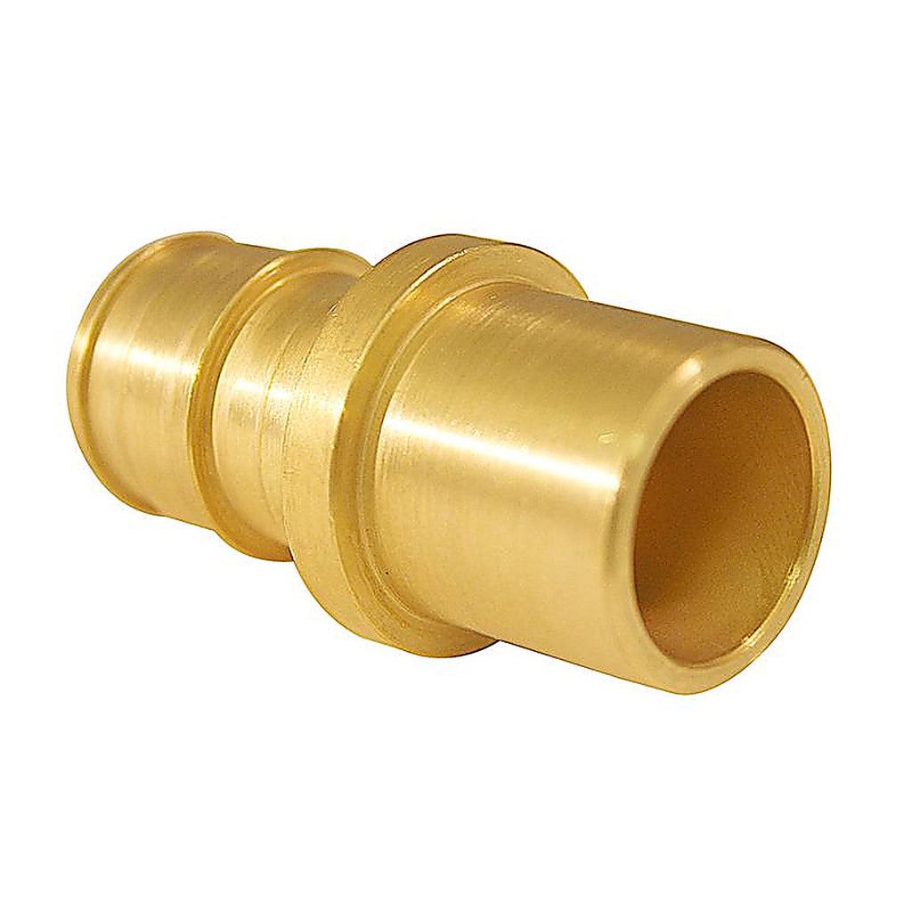 Apollo EPXMS1212 PEX-A 1/2 in. Expansion PEX in to T X 1/2 in. D Sweat Brass Male Adapter