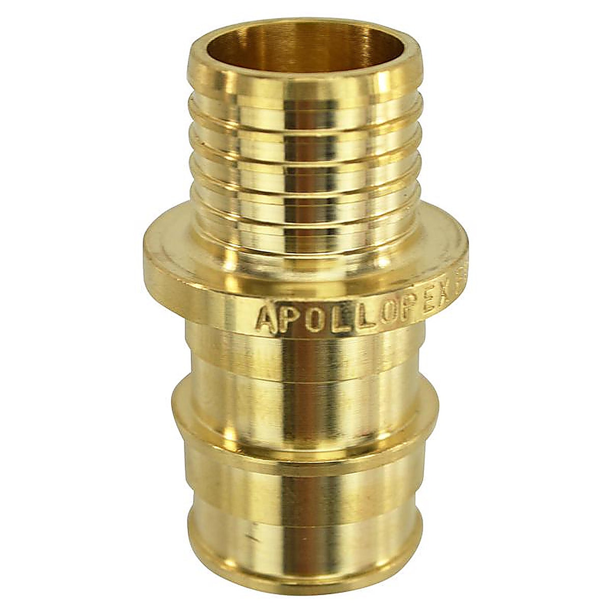 Apollo EPXBC3434 PEX-A 3/4 in. Expansion PEX in to T X 3/4 in. D Barb Brass Coupling