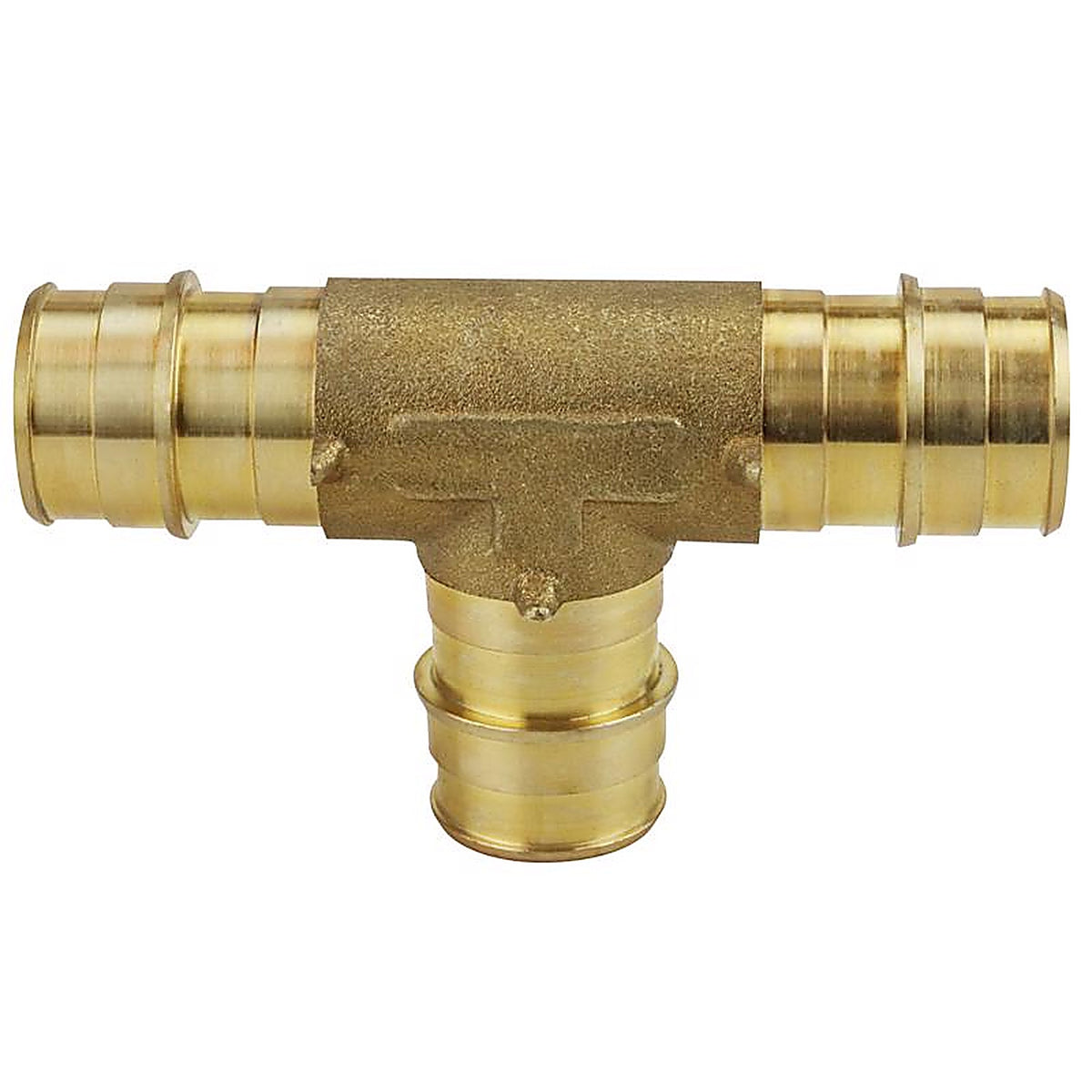 Apollo EPXT34 PEX-A 3/4 in. Expansion PEX in to T X 3/4 in. D Barb Brass Tee