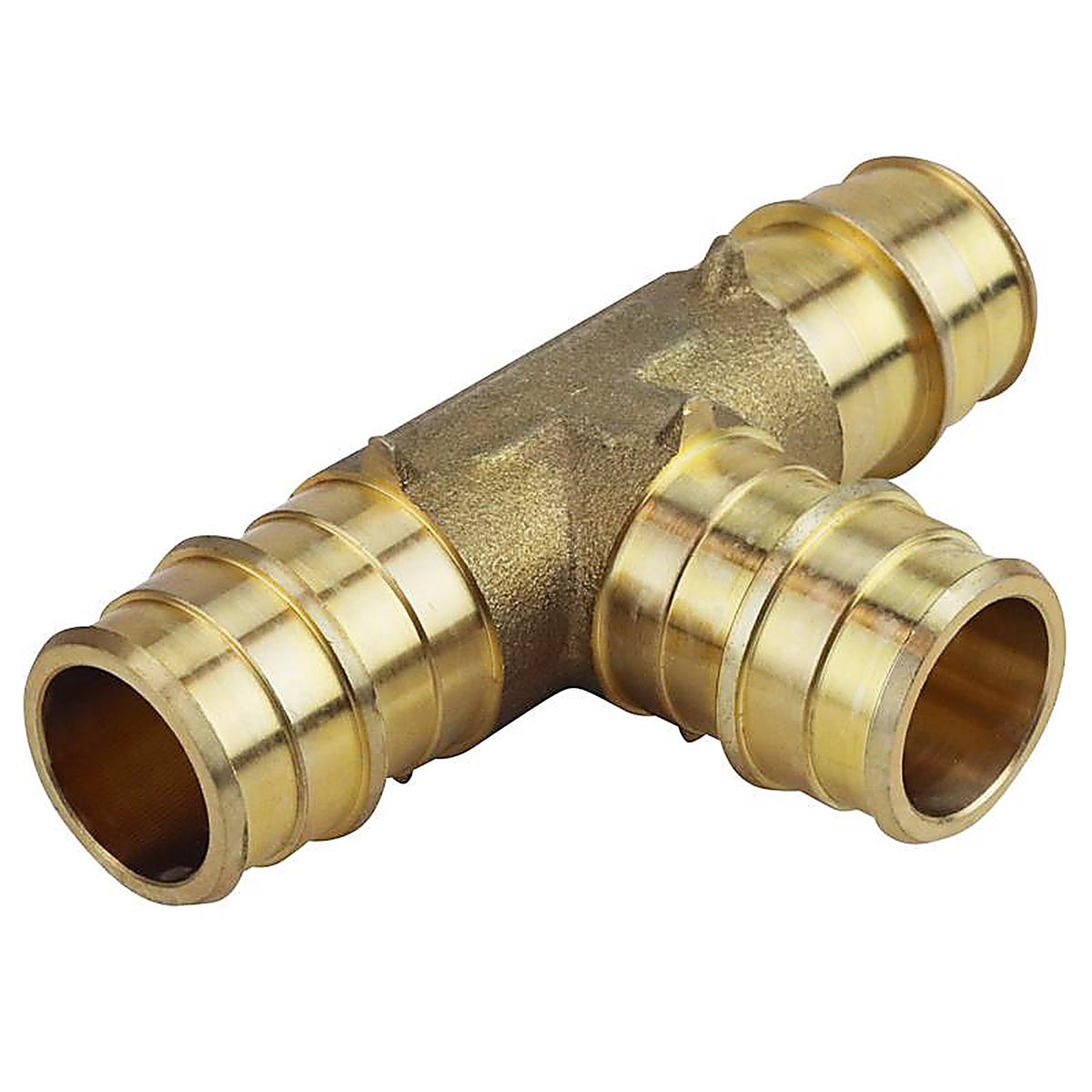 Apollo EPXT34 PEX-A 3/4 in. Expansion PEX in to T X 3/4 in. D Barb Brass Tee