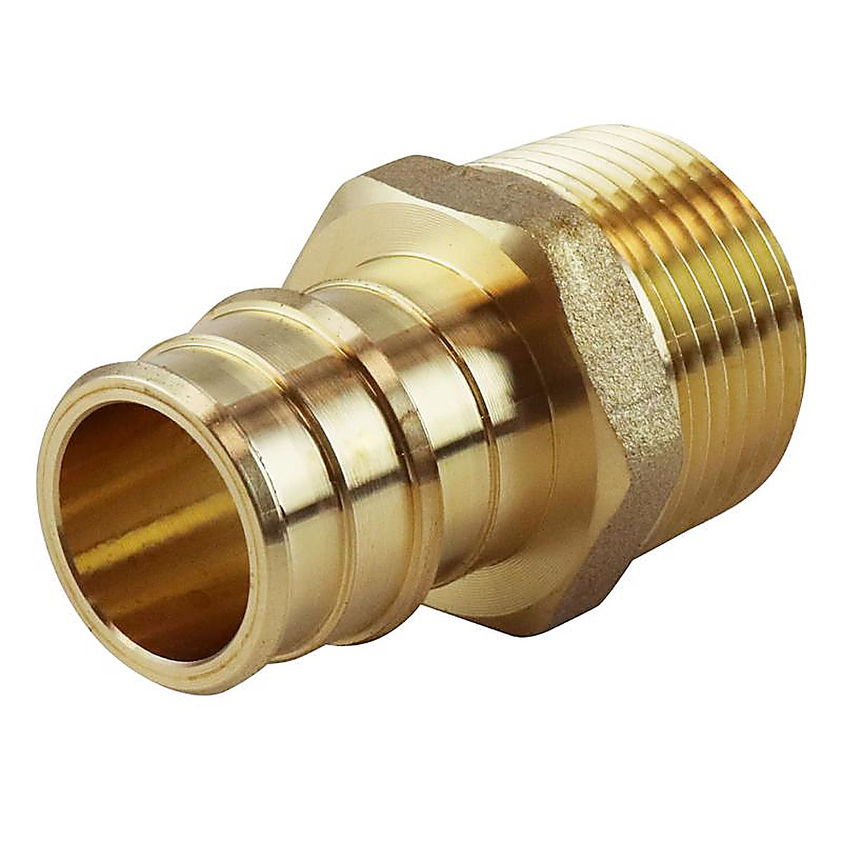 Apollo EPXMA3434 PEX-A 3/4 in. Expansion PEX in to T X 3/4 in. D MNPT Brass Adapter