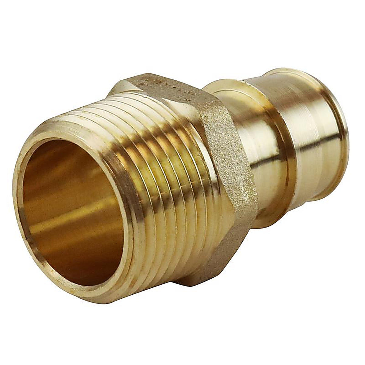 Apollo EPXMA3434 PEX-A 3/4 in. Expansion PEX in to T X 3/4 in. D MNPT Brass Adapter