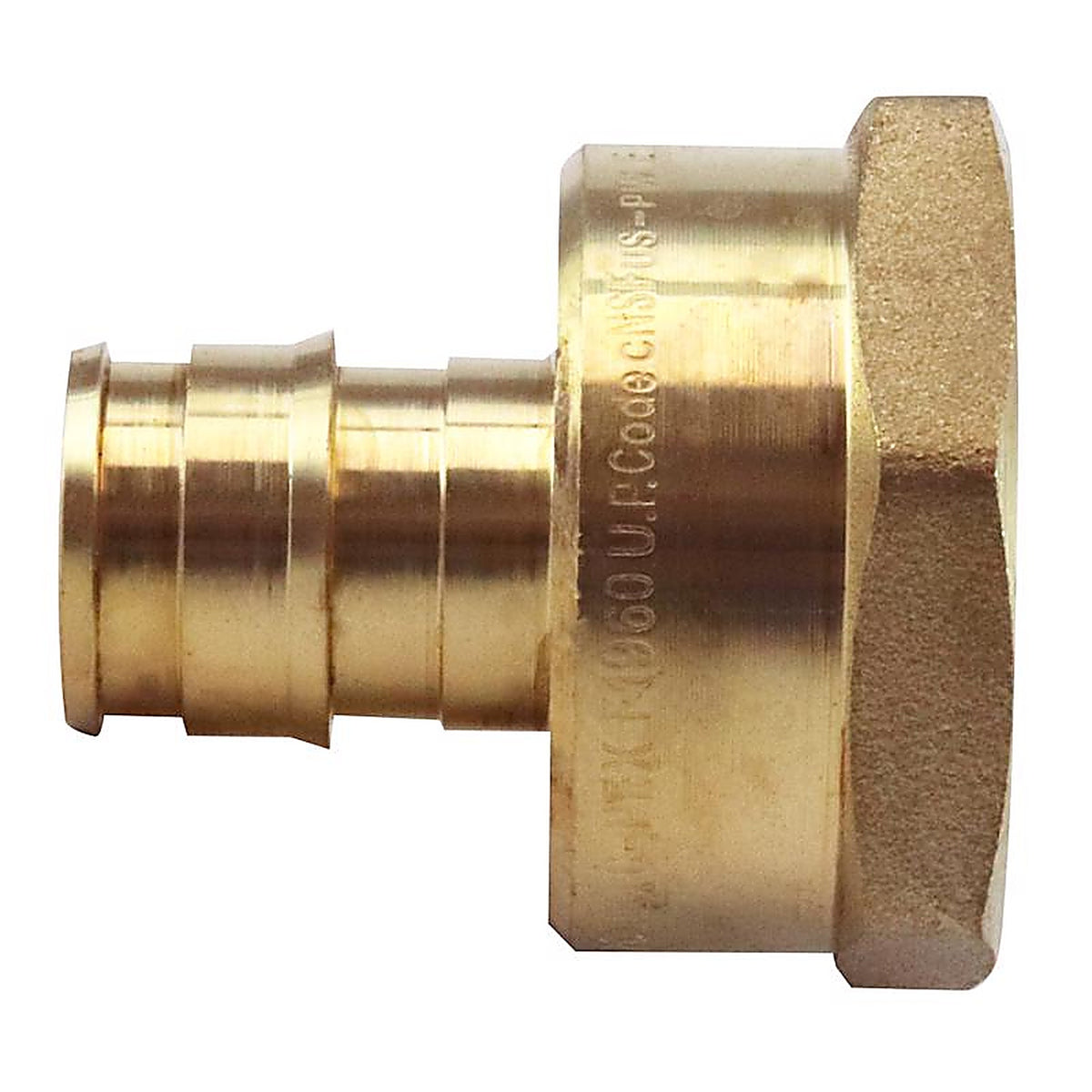 Apollo EPXFA1234 PEX-A 1/2 in. Expansion PEX in to T X 3/4 in. D FNPT Brass Adapter